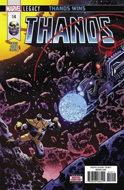 Thanos, Vol. 2  |  Issue#14A | Year:2017 | Series:  | Pub: Marvel Comics | Regular Geoff Shaw Cover
