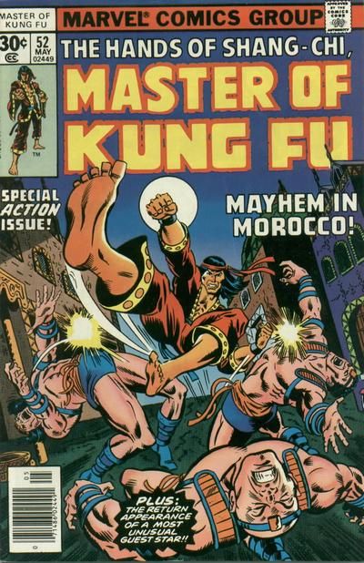 Master of Kung Fu, Vol. 1 A night at the 1001 nights |  Issue#52A | Year:1977 | Series: Shang Chi | Pub: Marvel Comics | Regular Edition