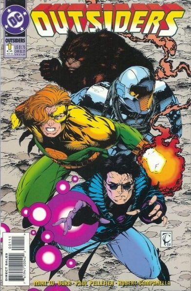 Outsiders, Vol. 2 Blood and Ashes |  Issue#1Alpha | Year:1993 | Series: Outsiders | Pub: DC Comics |