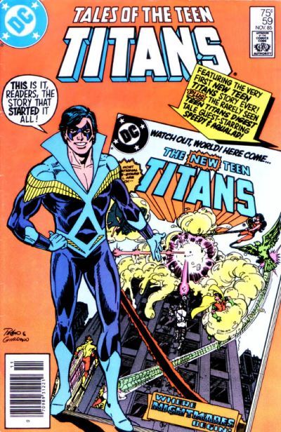 Tales of the Teen Titans Reunion |  Issue#59B | Year:1985 | Series: Teen Titans | Pub: DC Comics | Newsstand Edition