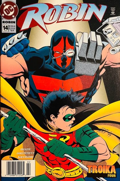 Robin, Vol. 2 Troika - Part 4: Big City Bomber |  Issue#14B | Year:1995 | Series: Robin | Pub: DC Comics | Newsstand Edition