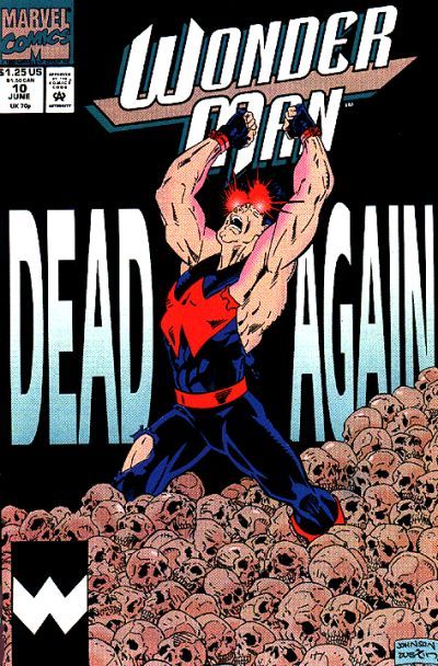 Wonder Man, Vol. 2 Coming Down |  Issue#10A | Year:1992 | Series: Wonder Man | Pub: Marvel Comics | Direct Edition