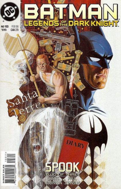 Batman: Legends of the Dark Knight Spook, Part 2 |  Issue#103A | Year:1997 | Series:  | Pub: DC Comics | Direct Edition