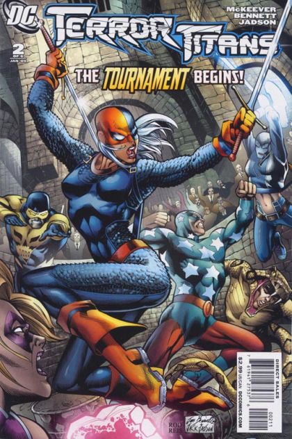 Terror Titans Terror Titans, Part Two: Making the Cut |  Issue#2 | Year:2008 | Series: Teen Titans | Pub: DC Comics |