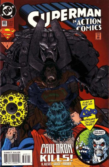 Action Comics, Vol. 1 Cauldron |  Issue#695C | Year:1994 | Series:  | Pub: DC Comics | Collector's Edition