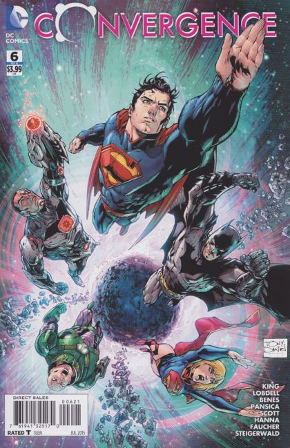 Convergence Convergence - Team Work |  Issue#6B | Year:2015 | Series:  | Pub: DC Comics | Variant Tony S. Daniel Cover