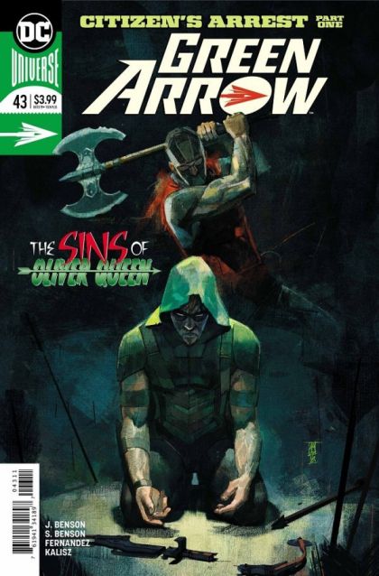 Green Arrow, Vol. 6 Citizen's Arrest, Model Citizen |  Issue#43A | Year:2018 | Series: Green Arrow | Pub: DC Comics | Regular Alex Maleev Cover