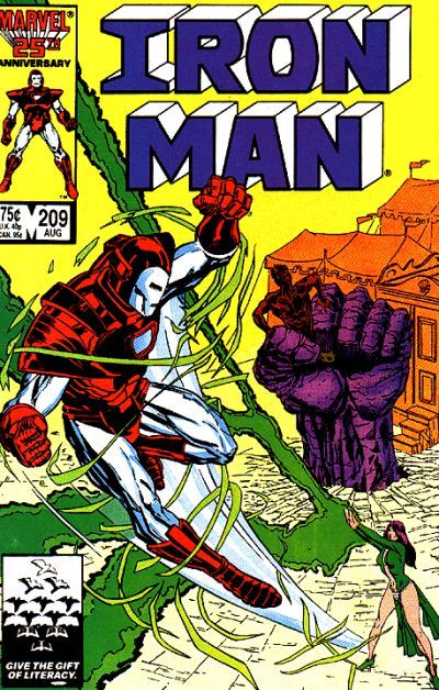 Iron Man, Vol. 1 A Renaissance of Magic |  Issue#209A | Year:1986 | Series: Iron Man | Pub: Marvel Comics | Direct Edition