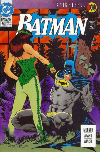 Batman, Vol. 1 Knightfall - Part 7: Strange Deadfellows |  Issue#495A | Year:1993 | Series: Batman | Pub: DC Comics | Direct Edition