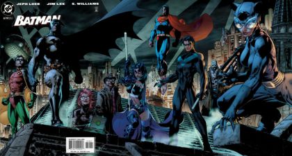 Batman, Vol. 1 Hush, Chapter Twelve: The End |  Issue#619C | Year:2003 | Series: Batman | Pub: DC Comics | Heroes Foldout Cover Variant