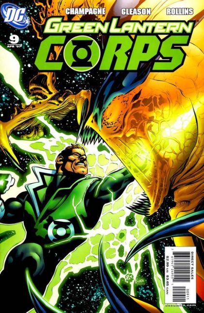 Green Lantern Corps, Vol. 1 The Dark Side Of Green |  Issue#9 | Year:2007 | Series: Green Lantern | Pub: DC Comics | Patrick Gleason Regular