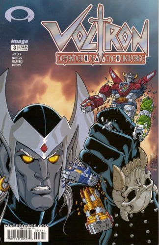 Voltron: Defender of the Universe, Vol. 1 Revelations, Part Three |  Issue#3 | Year:2003 | Series: Voltron | Pub: Image Comics | Mike Norton Cover
