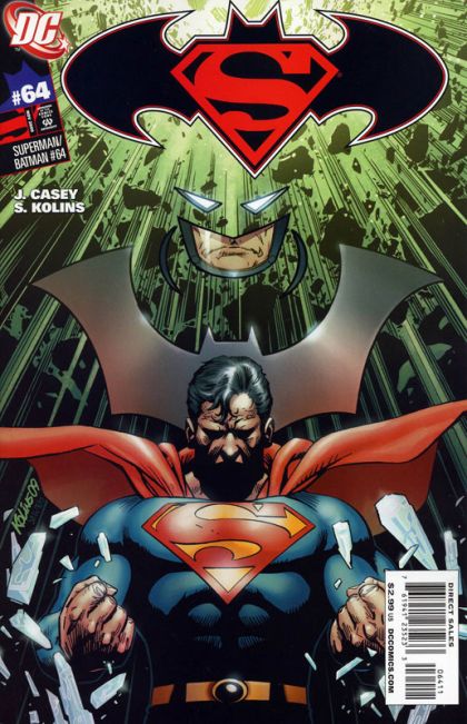 Superman / Batman Prelude To The Big Noise: Three Months Away |  Issue#64A | Year:2009 | Series:  | Pub: DC Comics | Direct Edition