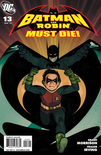 Batman and Robin, Vol. 1 Batman and Robin Must Die!, Part One: The Garden of Death |  Issue#13B | Year:2010 | Series: Batman | Pub: DC Comics | Frazer Irving Variant Cover
