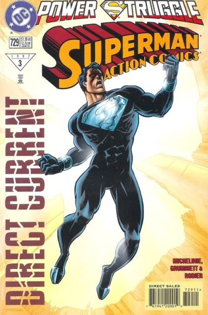 Action Comics, Vol. 1 Power Struggle, Part 2: Generator X! |  Issue#729A | Year:1996 | Series:  | Pub: DC Comics | Direct Edition