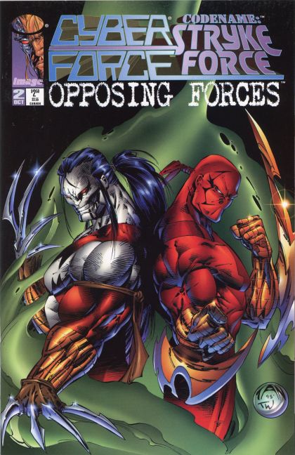 Cyberforce / Strykeforce: Opposing Forces  |  Issue#2 | Year:1995 | Series: Cyberforce | Pub: Image Comics |