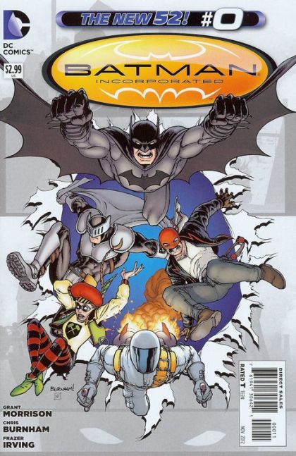 Batman Incorporated, Vol. 2 Brand Building |  Issue#0A | Year:2012 | Series: Batman | Pub: DC Comics | Chris Burnham Regular Cover