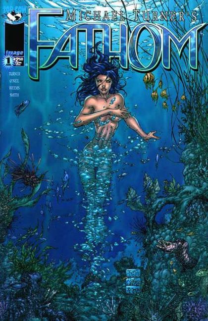 Michael Turner's Fathom, Vol. 1  |  Issue#1A | Year:1998 | Series: Fathom | Pub: Image Comics | Michael Turner Regular Cover