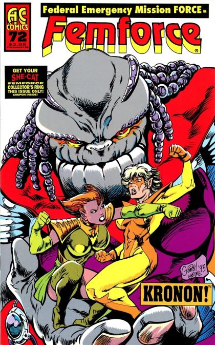 Femforce Bad Girls Don't Cry |  Issue#72 | Year:1994 | Series: FemForce | Pub: AC Comics |
