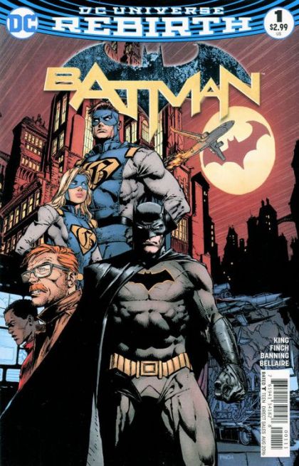 Batman, Vol. 3 I am Gotham |  Issue#1A | Year:2016 | Series: Batman | Pub: DC Comics | David Finch Regular