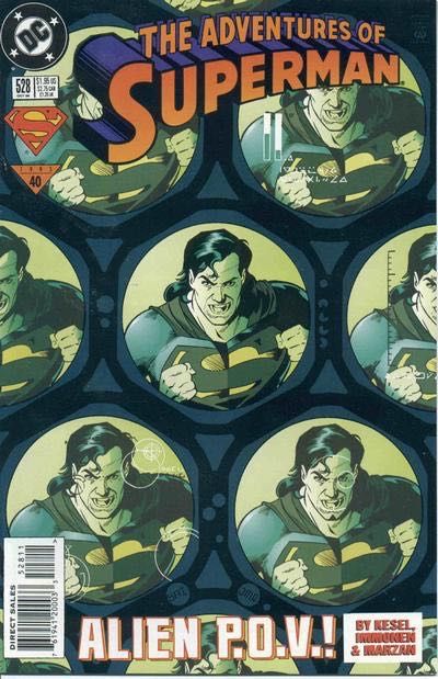 The Adventures of Superman Deadly Silence |  Issue#528A | Year:1995 | Series: Superman | Pub: DC Comics | Direct Edition