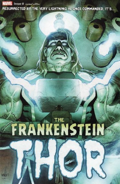 Thor, Vol. 6 Hammerfall, Hammerfall, Part Two |  Issue#8D | Year:2020 | Series:  | Pub: Marvel Comics | Variant Leinil Francis Yu Frankensteins Thor Horror Cover