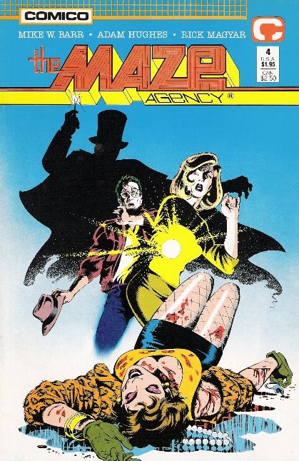 Maze Agency, Vol. 1 The Return Of Jack The Ripper? |  Issue#4 | Year:1989 | Series: Maze Agency | Pub: Innovation |