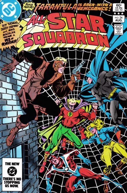 All-Star Squadron The Man Who'll Know Too Much |  Issue#24A | Year:1983 | Series:  | Pub: DC Comics | Direct Edition