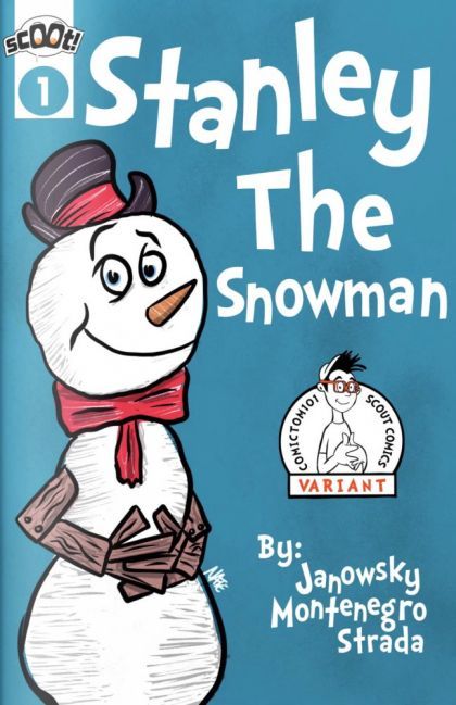 Stanley The Snowman  |  Issue#1D | Year:2021 | Series:  | Pub: Scout Comics | Nate Johnson Exclusive Dr. Seuss Homage Variant