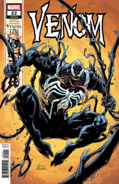 Venom, Vol. 5  |  Issue#22B | Year:2023 | Series: Venom | Pub: Marvel Comics | Ryan Stegman Venom The Other Variant