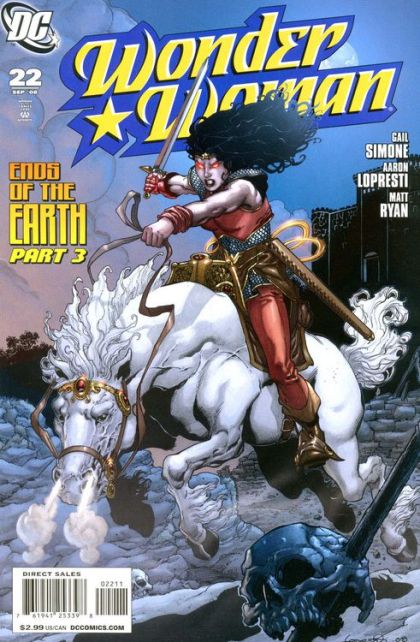 Wonder Woman, Vol. 3 Ends of the Earth, Part Three: A Cooperation of Killers |  Issue#22 | Year:2008 | Series: Wonder Woman | Pub: DC Comics | Aaron Lopresti Regular