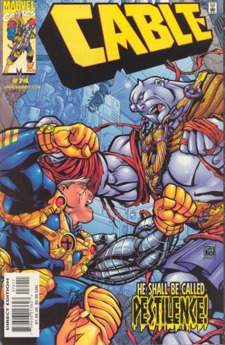 Cable, Vol. 1 Mindgames |  Issue#74A | Year:1999 | Series:  | Pub: Marvel Comics | Direct Edition