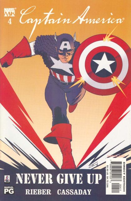 Captain America, Vol. 4 Warlords, Part 1 |  Issue#4A | Year:2002 | Series: Captain America | Pub: Marvel Comics | Direct Edition