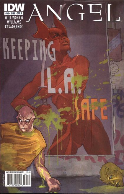 Angel: After the Fall Prophet for Profit: Chapter 2 of Connorland / Gunn Smoked |  Issue#35A | Year:2010 | Series:  | Pub: IDW Publishing | Cover A