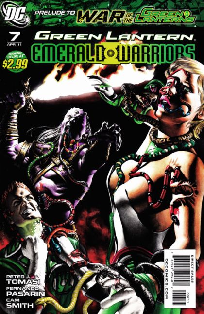 Green Lantern: Emerald Warriors Last Will, Seeing Red |  Issue#7A | Year:2011 | Series: Green Lantern | Pub: DC Comics |