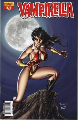 Vampirella, Vol. 1 (Dynamite Entertainment) A Murder of Crows |  Issue#8D | Year:2011 | Series: Vampirella | Pub: Dynamite Entertainment | Ale Garza Regular Cover