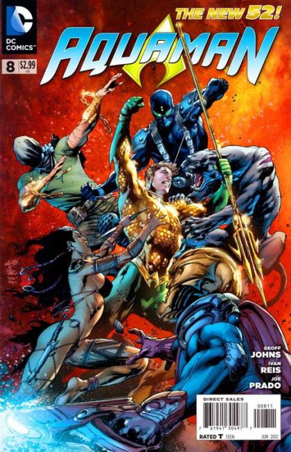 Aquaman, Vol. 7 The Others, Chapter Two |  Issue#8A | Year:2012 | Series: Aquaman | Pub: DC Comics | Ivan Reis Regular Cover