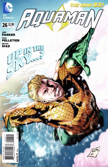 Aquaman, Vol. 7 Pressure |  Issue#26A | Year:2013 | Series: Aquaman | Pub: DC Comics | Paul Pelletier Regular Cover