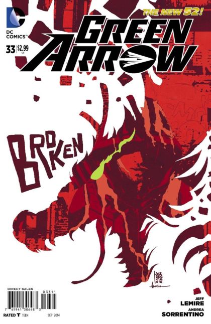 Green Arrow, Vol. 5 Broken, Part 2 |  Issue#33A | Year:2014 | Series: Green Arrow | Pub: DC Comics |