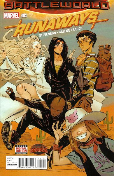 Runaways, Vol. 4 Secret Wars: Battleworld - Doomed Youth, Part Three |  Issue#3 | Year:2015 | Series:  | Pub: Marvel Comics |