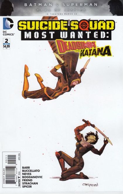 Suicide Squad: Most Wanted - Deadshot / Katana Into the Fire / The Killing |  Issue#2 | Year:2016 | Series:  | Pub: DC Comics | Cary Nord Regular
