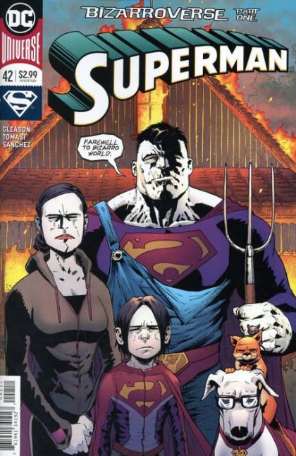 Superman, Vol. 4 Bizarroverse, Part One |  Issue#42A | Year:2018 | Series: Superman | Pub: DC Comics | Patrick Gleason Regular