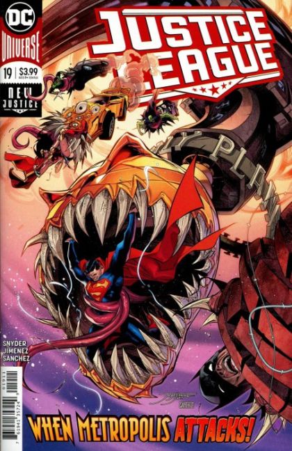 Justice League, Vol. 3 The Sixth Dimension, Chapter 1 |  Issue#19A | Year:2019 | Series: Justice League | Pub: DC Comics | Jorge Jiménez Regular