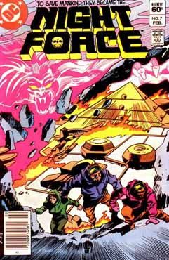 Night Force, Vol. 1 The Summoning, Chapter Seven - Apocalypse! |  Issue#7 | Year:1982 | Series:  | Pub: DC Comics |
