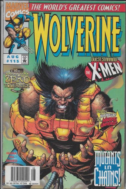 Wolverine, Vol. 2 Operation: Zero Tolerance - In The Face Of It |  Issue#115B | Year:1997 | Series: Wolverine | Pub: Marvel Comics |