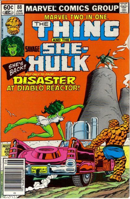 Marvel Two-In-One, Vol. 1 Disaster At Diablo Reactor |  Issue#88B | Year:1982 | Series: Marvel Two-In-One | Pub: Marvel Comics |