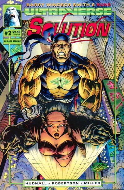 Solution Showdown |  Issue#2A | Year:1993 | Series:  | Pub: Malibu Comics | Direct Edition