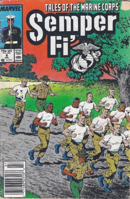Semper Fi Motivated With Pride; Battle for Bagaduce |  Issue#8B | Year:1989 | Series:  | Pub: Marvel Comics | Newsstand Edition