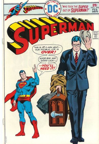 Superman, Vol. 1 Who Took The Super Out Of Superman? |  Issue#296 | Year:1976 | Series: Superman | Pub: DC Comics |