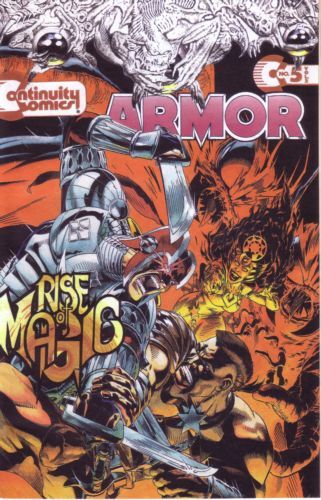 Armor, Vol. 2 (1993) Rise of Magic  |  Issue#5 | Year:1993 | Series:  | Pub: Continuity Comics |